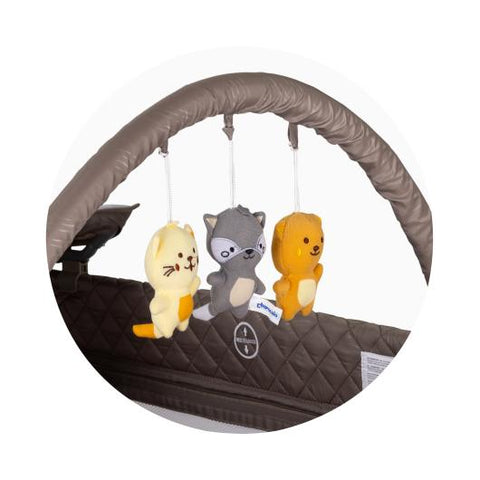 Детска преносима кошара Luna тирамису