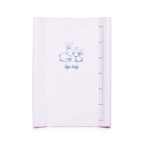 Подложка за повиване Зайчета розова