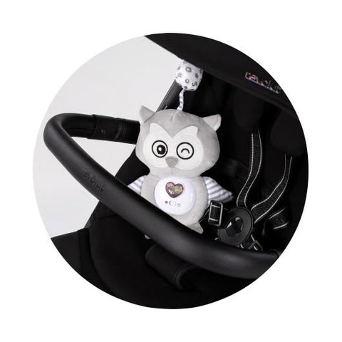 Плюшена игр.за количка и легло "Бухалче"