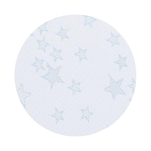Сгъваем матрак 60/120/6 бял/сини звезди