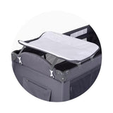 Детска преносима кошара Бела антрацит