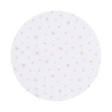 Сгъваем матрак 60/120/6 бял/пудра звезди