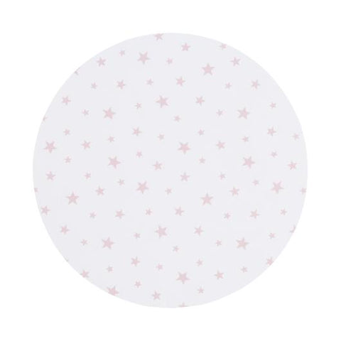 Сгъваем матрак 60/120/6 бял/пудра звезди
