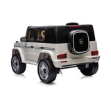 Eлектрически джип Mercedes EQG бял EVA