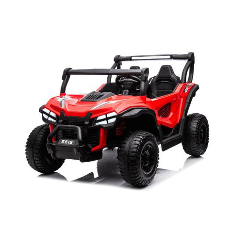 Електрическа кола за 2 деца БЪГИ MAGNUM червена