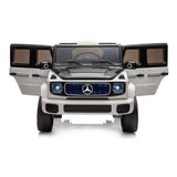 Eлектрически джип Mercedes EQG бял EVA