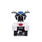 Електрически мотор Полиция бял