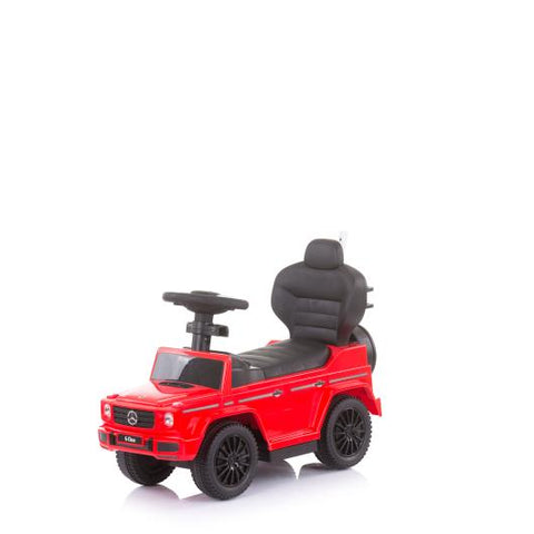 Кола с дръжка/сенник MERCEDES G350d червен