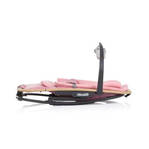 Бебешки шезлонг "Senso" маршмелоу+дърво