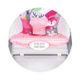 Музикален шезлонг "Melody"розов