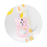 Постелка за гимнастика "Зоо парти" синя