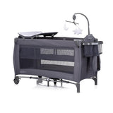 Детска преносима кошара Бела антрацит