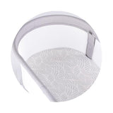 Кошара-люлка с LED дисплей "Sogno" сива