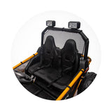 Ел. кола за 2 деца БЪГИ EXPLORER жълт