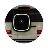 Eлектрически джип Mercedes EQG бял EVA