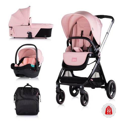 Детска количка до 22 кг"Елит" маршмелоу