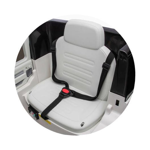 Eлектрически джип Mercedes EQG бял EVA