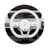 Eл. джип Mercedes EQG черен EVA, кожена