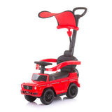 Кола с дръжка/сенник MERCEDES G350d червен