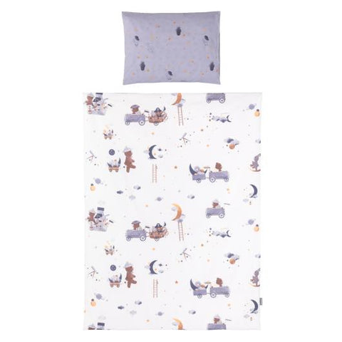 Спално бельо от 3 части Мечо космонавт