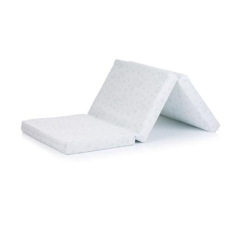 Сгъваем матрак 60/120/6 бял/сини звезди