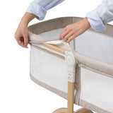 Бебешка кошара Next to me 3 в 1 Lionelo Malin Evo люлееща се, с комарник