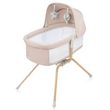 Бебешка кошара Next to me 3 в 1 Lionelo Malin Evo люлееща се, с комарник