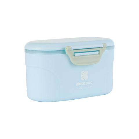 Кутия за съхранение на сухо мляко с лъжичка 130гр. Blue