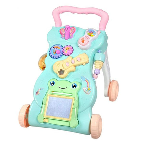 Проходилка за бутане Raya Toys Жаба, със звуци и светлини