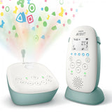 DECT Бебефон Philips AVENT SCD731/52 с температурен сензор, успокояваща нощна светлина, приспивни песни и нощен проектор