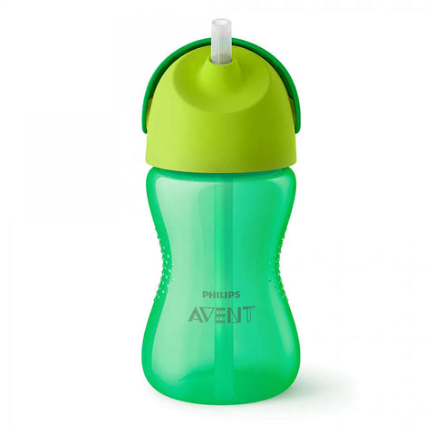 Philips AVENT Чаша със сламка 300 мл, 12м+, ЗЕЛЕНА