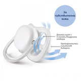 Комплект за бебе Philips AVENT SCD837/10 със шише за хранене Natural Response 125 мл с биберон без протичане Поток 2, 0м+ и залъгалка Ultra Air 0-6м