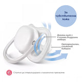 Philips AVENT Ортодонтични залъгалки Ultra Air HAPPY + стерилизаторна кутия (0-6м),
