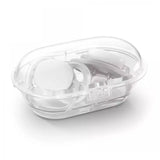 Комплект от 2 бр. светещи в тъмното ортодонтични залъгалки Philips Avent Ultra Air Night SCF376/23 и кутия за стерилизиране, 18м+