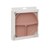 Чиния с отделения и вакуумно дъно Platinum Silicone Blush