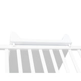 Твърда PVC подложка за повиване 50х80см Stripy Friends