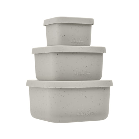 Сет кутии за храна 3 бр Platinum Silicone Sand