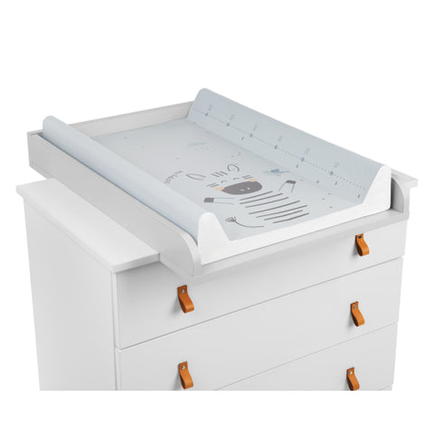 Мека PVC подложка за повиване 50х70см Stripy Friends