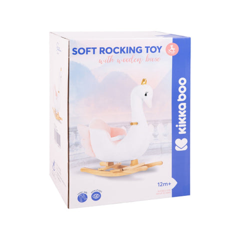 Люлееща играчка със седалка White Swan