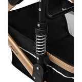 Комбинирана количка 3в1 трансф. седалка Amaia Dark Grey 2024