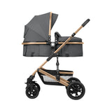 Комбинирана количка 3в1 трансф. седалка Amaia Dark Grey 2024
