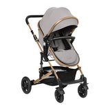 Комбинирана количка 3в1 трансф. седалка Amaia Light Grey 2024