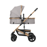 Комбинирана количка 3в1 трансф. седалка Amaia Light Grey 2024