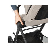 Комбинирана количка 3в1 с кош за новородено Mia Beige