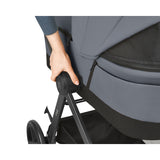 Комбинирана количка 3в1 с кош за новородено Mia Grey