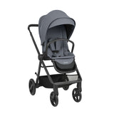 Комбинирана количка 3в1 с кош за новородено Mia Grey