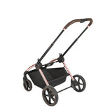 Комбинирана количка 2в1 с кош за новородено Kara Black