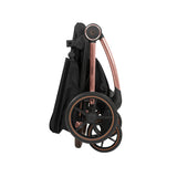 Комбинирана количка 2в1 с кош за новородено Kara Black