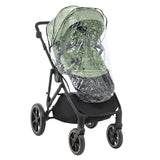 Комбинирана количка 2в1 с кош за новородено Thea Army Green 2024