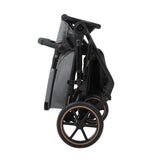 Комбинирана количка 2в1 с кош за новородено Thea Grey 2024